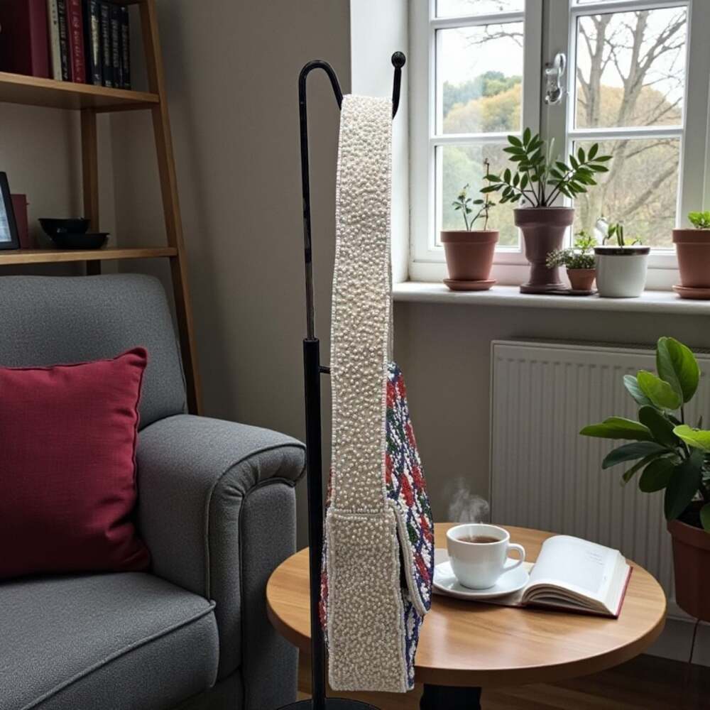 Beaded Cherry Pattern Handbag - image 4